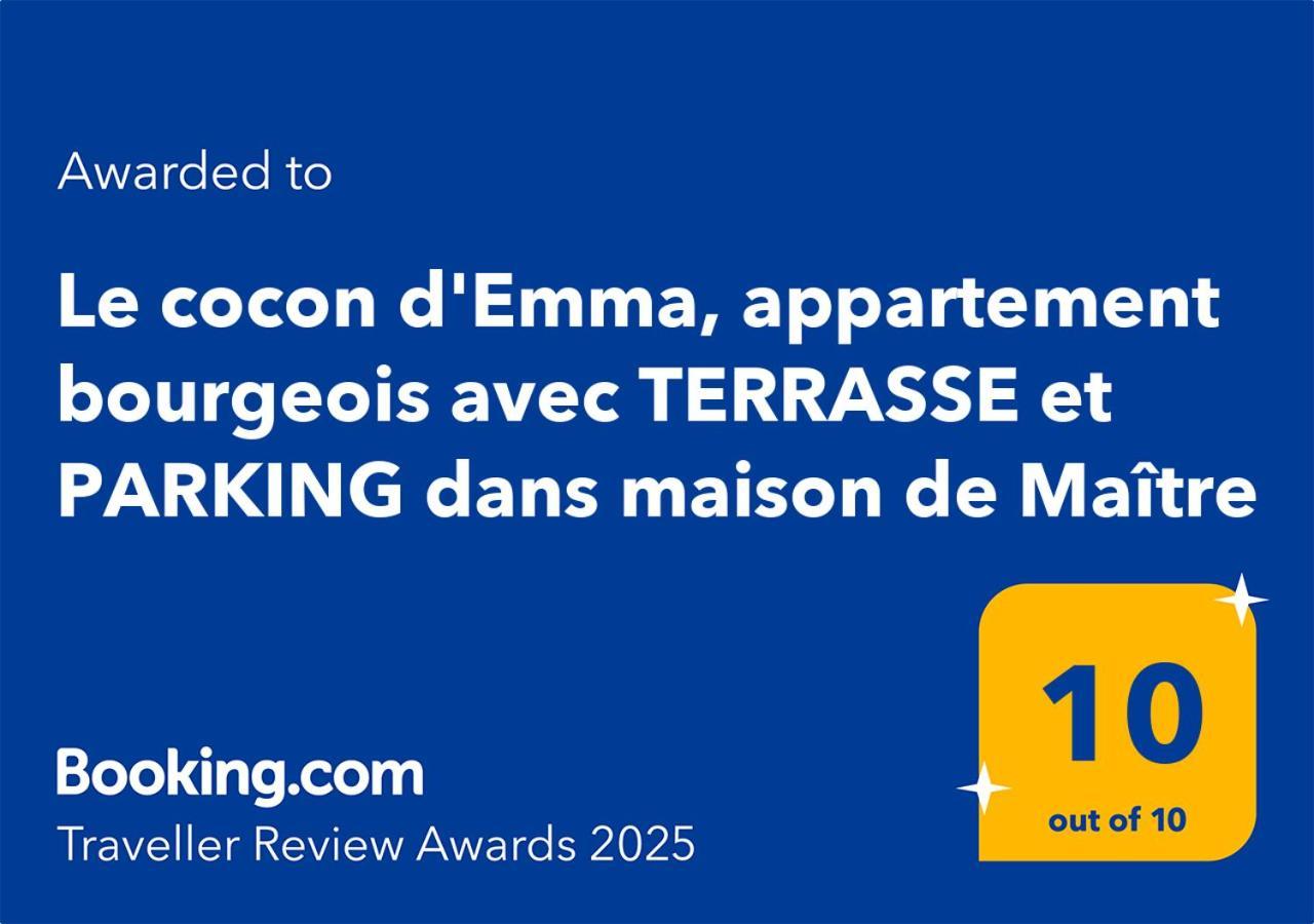 Le Cocon D'Emma, Appartement Bourgeois Avec Terrasse, Et Parking Gratuit Dans Maison De Maitre Straatsburg Buitenkant foto